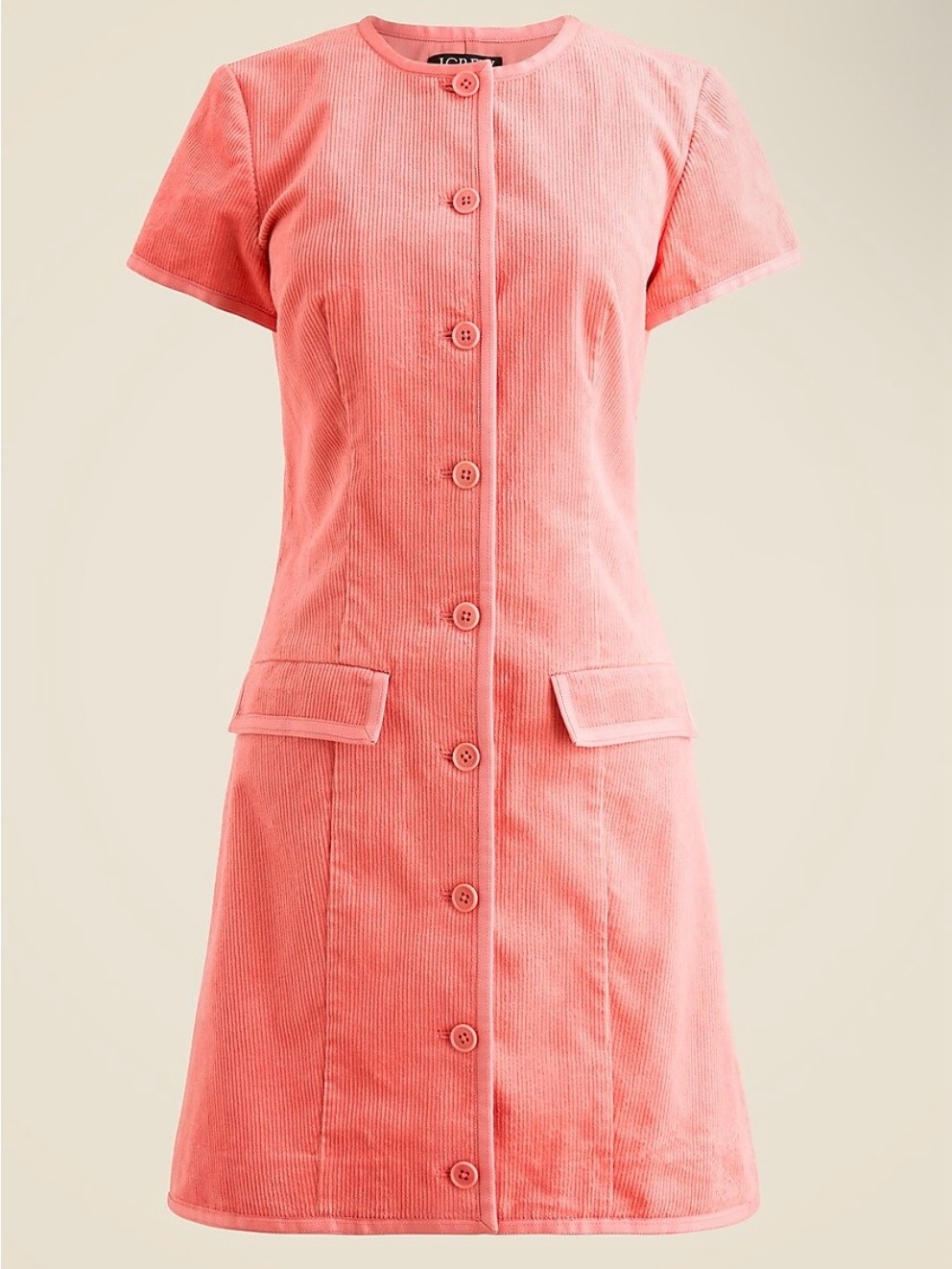 J. Crew Women’s Corduroy Short Sleeve Parc Dress 12